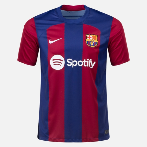 Jalkapallo Pelipaidat Barcelona Koti 2023/24 – Lyhythihainen
